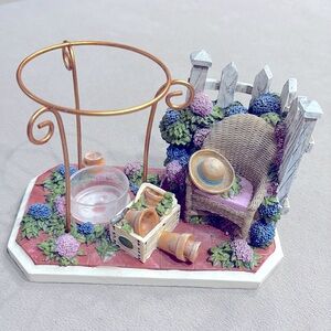 Vintage Yankee Candle T/B Hang DTW Floral Garden Beautiful Holiday Home Decor !!